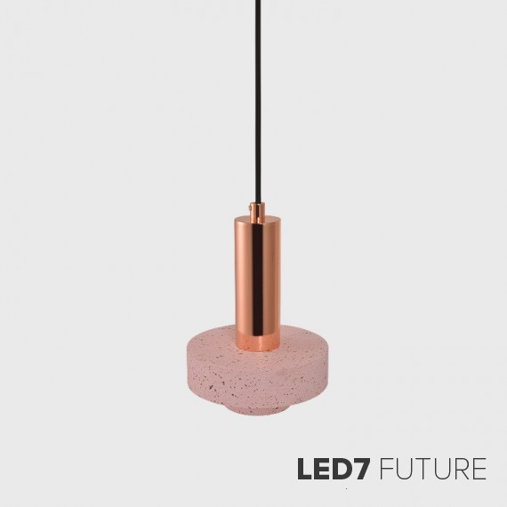 Loft Industry Modern - Terrazzo Cooper Pendant